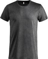 Actual product image T-shirt Clique Basic-T 029030, cotton, anthracite mottled, size L (L)