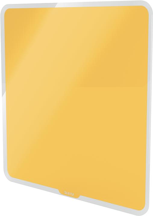 Image du produit Leitz Cosy Tableau blanc en verre 45 x 45 cm, jaune (45 x 45 cm)