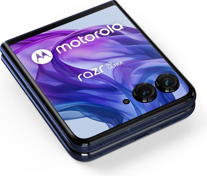 Image du produit Motorola Razr 50 Ultra (512 Go, Midnight Blue, 6.90", SIM + eSIM, 50 Mpx, 5G)