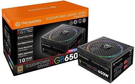 Actual product image Thermaltake Toughpower Grand RGB 650W Power Supply (PS-TPG-0650FPCGEU-S) (650 W)