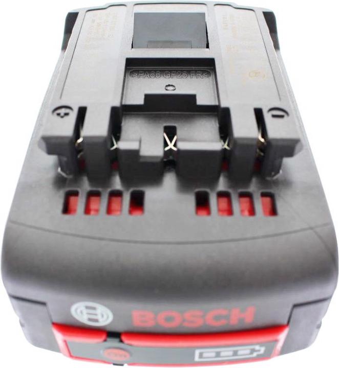 Actual product image Bosch Professional Zubehör Battery GSR 18 V-LI battery 2607336815, 2607337263, 1600A004ZN with 18 Volt and 6Ah (6 Ah)