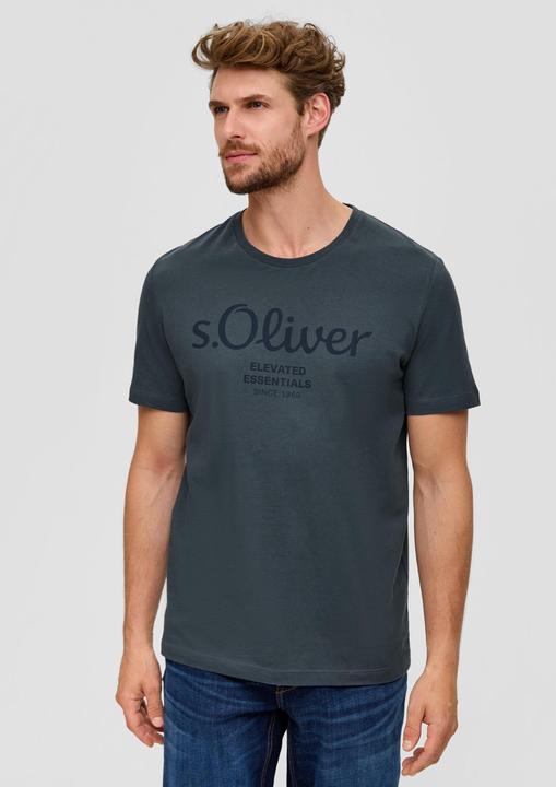 Immagine prodotto S.Oliver T-Shirt Casual Bequem sitzend Logo T-Shirt (M)