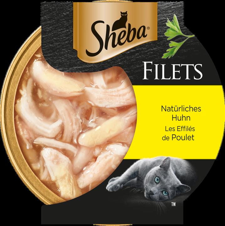 Produktbild Sheba Schale Filets Huhn (Adult, 32 Stk., 60 g)