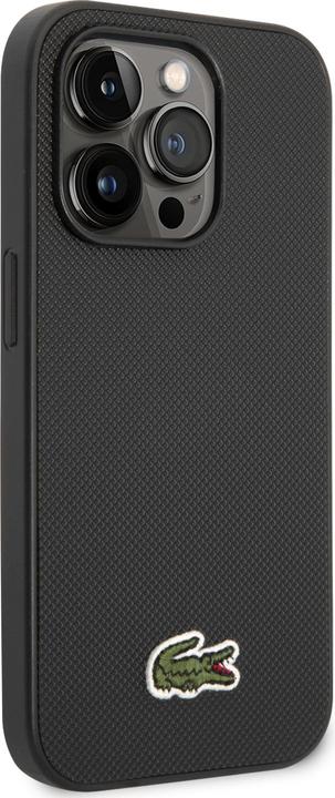Produktbild Lacoste LCHMP14LPVCK iPhone 14 Pro 6.1" czarny/black hardcase Iconic Petit Pique MagSafe (Apple iPhone 14 Pro)