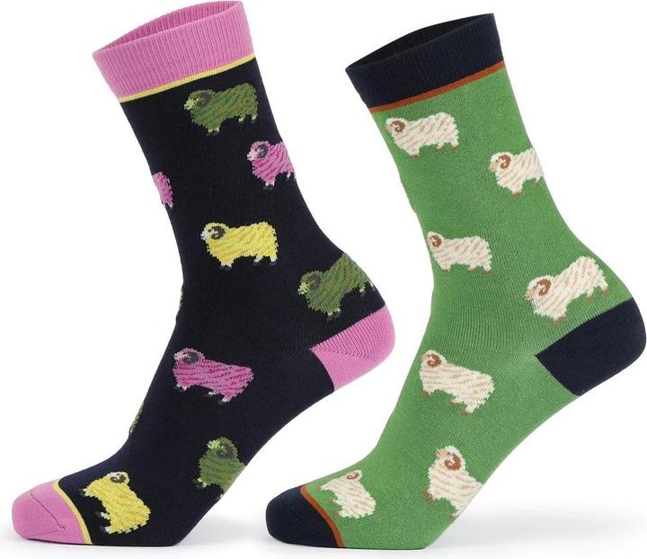 Aubrion Childrens/Kids Sheep Bamboo Socks (Pack of 2) (2er Pack, One Size)
