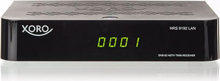 Actual product image Xoro HRS 9192 (2x DVB-S2 (Twin))