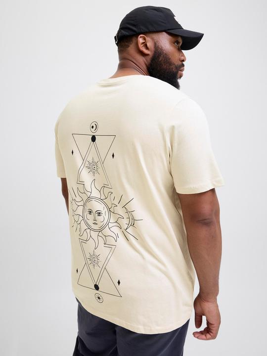 Actual product image Jack & Jones Plus Size Rückenprint T-shirt T-shirt (4XL)