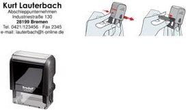 Produktbild Trodat Textstempel Printy 4913