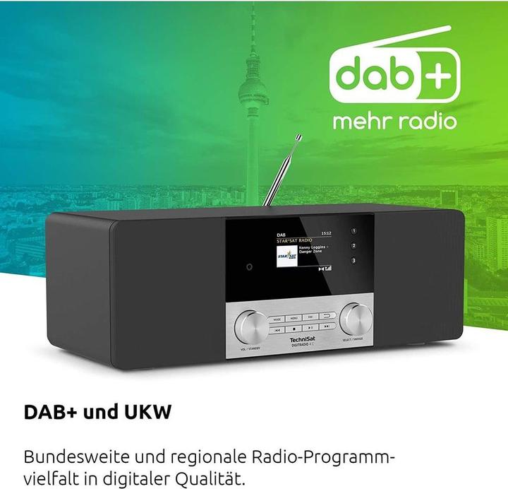 Actual product image TechniSat DigitRadio 4 C (DAB+, FM, Bluetooth)
