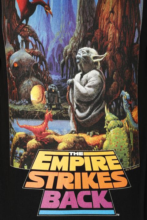 Image du produit Mister Tee Star Wars Yoda Poster Tee (S)