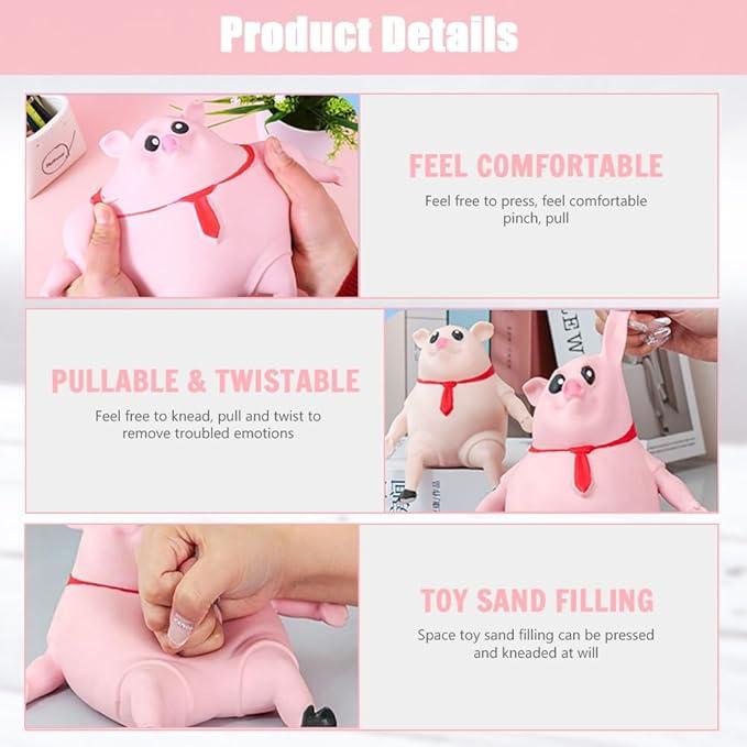 Produktbild Piggy Antistress Schwein Squeeze (14.5 x 10 cm)