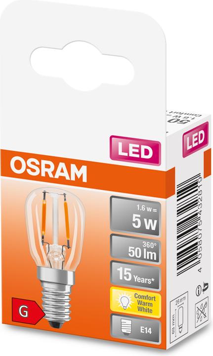 Image du produit Osram Lampe LED (E14, 1 W, 70 lm, 1 x, G)