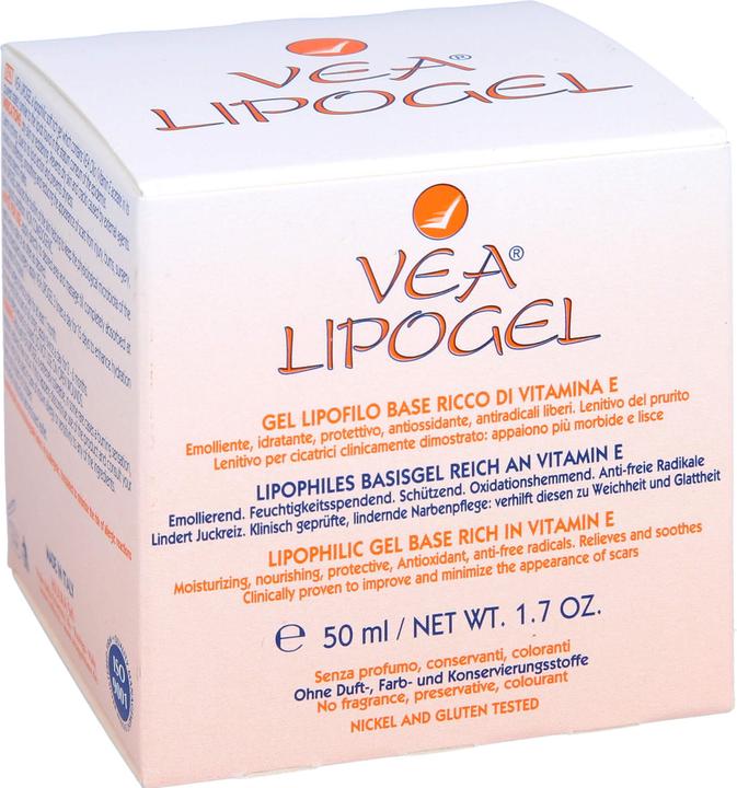 Productafbeelding VEA Lipogel lipofiele gel Ds 50 ml (Lichaamsgel, 50 ml)
