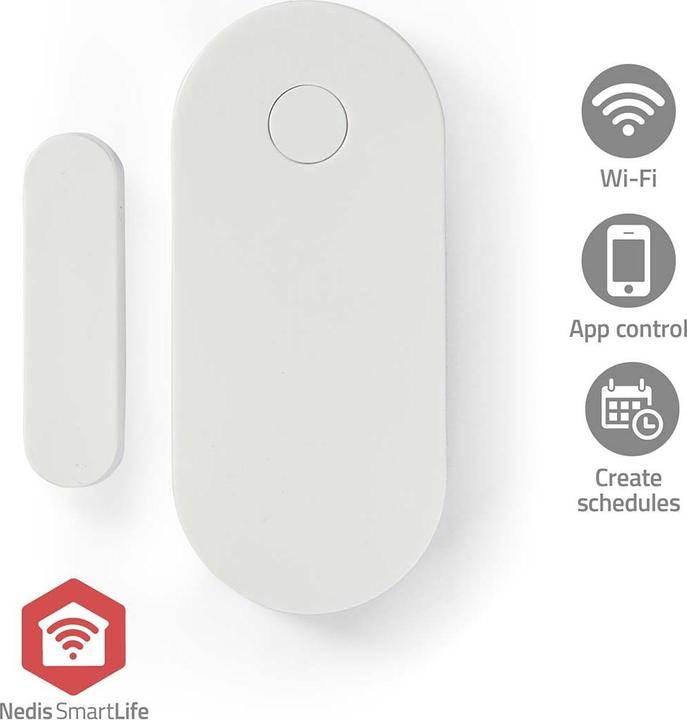 Actual product image Nedis SmartLife - Zigbee Smart Door/Window Sensor - Zigbee Gateway - Battery Operated - Integ