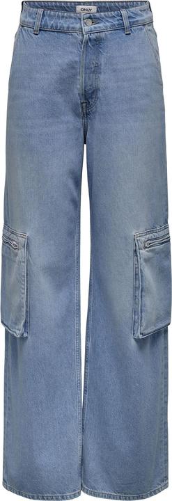 Produktbild Only ONLHOPE EX HW WIDE CARGO DNM CRO Loose Fit Jeans (30)