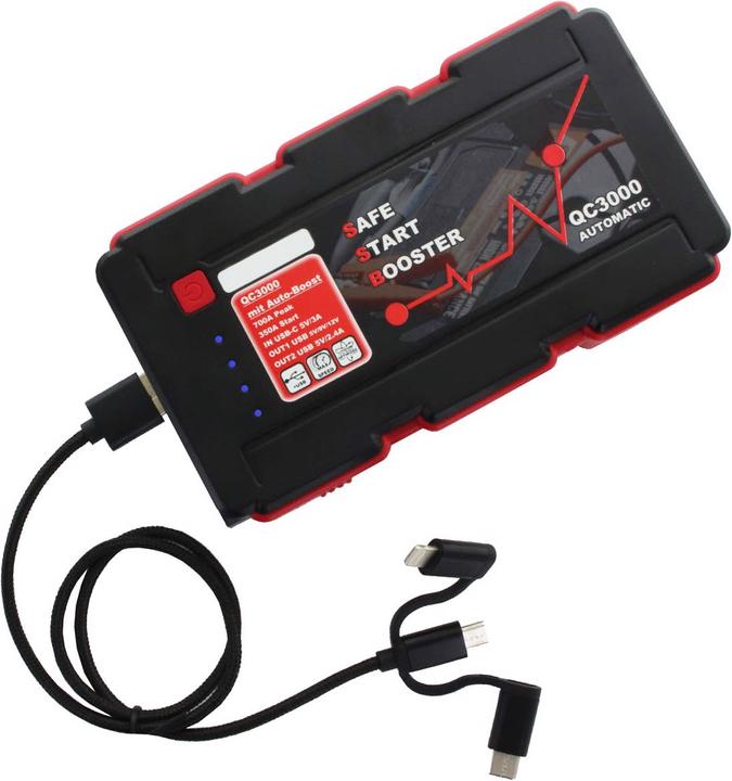Immagine prodotto AccuCell Jumpstarter, KFZ Starthilfe (700 A, 7200 mAh)