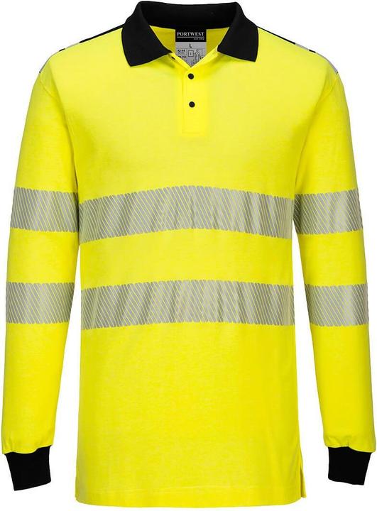 Produktbild Portwest PW3 Poloshirt Signalkleidung Langärmlig (S)