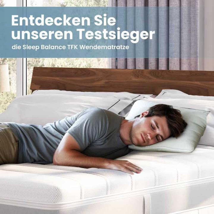 Actual product image Hn8 Test winner Sleep Balance TFK (140 x 200, Spring core)