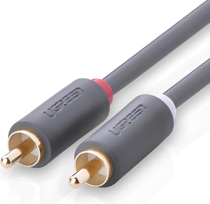 Produktbild Ugreen AV104 2x RCA (Cinch) to 2x RCA (Cinch) Cable 1m (black) (1 m, Cinch)