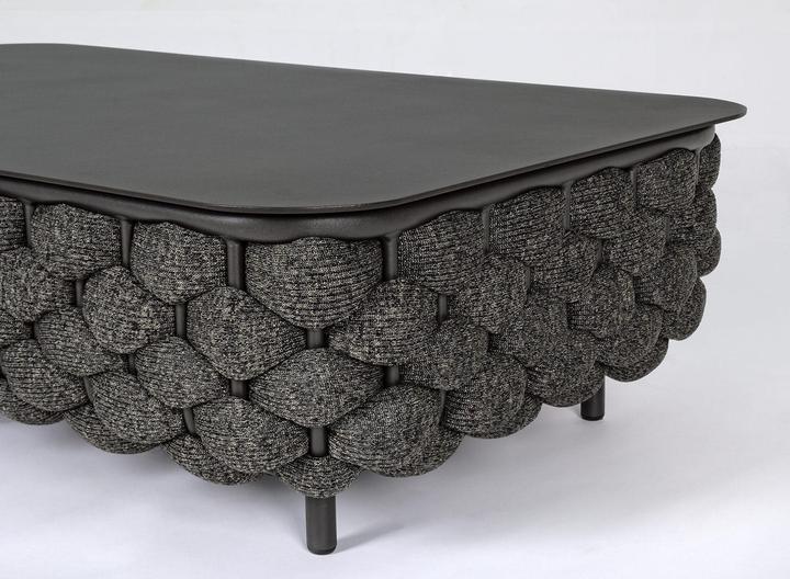 Produktbild Bizzotto Gartenbeistelltisch Xetra anthrazit (120 cm)