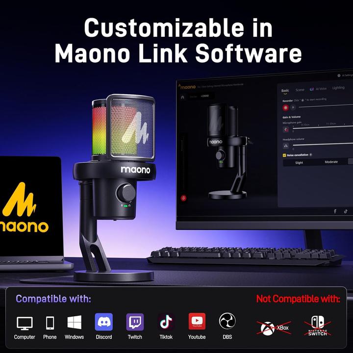 Immagine prodotto Maono DM40 Pro Microphone (black)