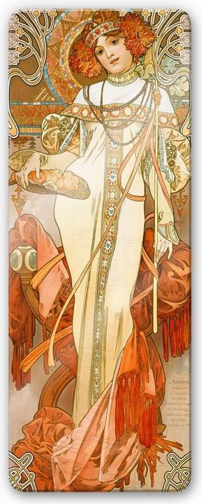 Produktbild Trenddeko Mucha - Jahreszeiten: Der Herbst 1900 (40 x 100 cm)