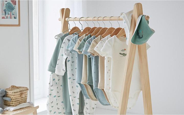 Actual product image La Redoute Collections 7-pack short-sleeved bodysuits (74)
