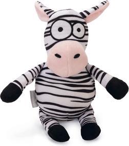Actual product image Beeztees Bz Plu HD Splz Zebra Yip Schwz (Plush toy dog)
