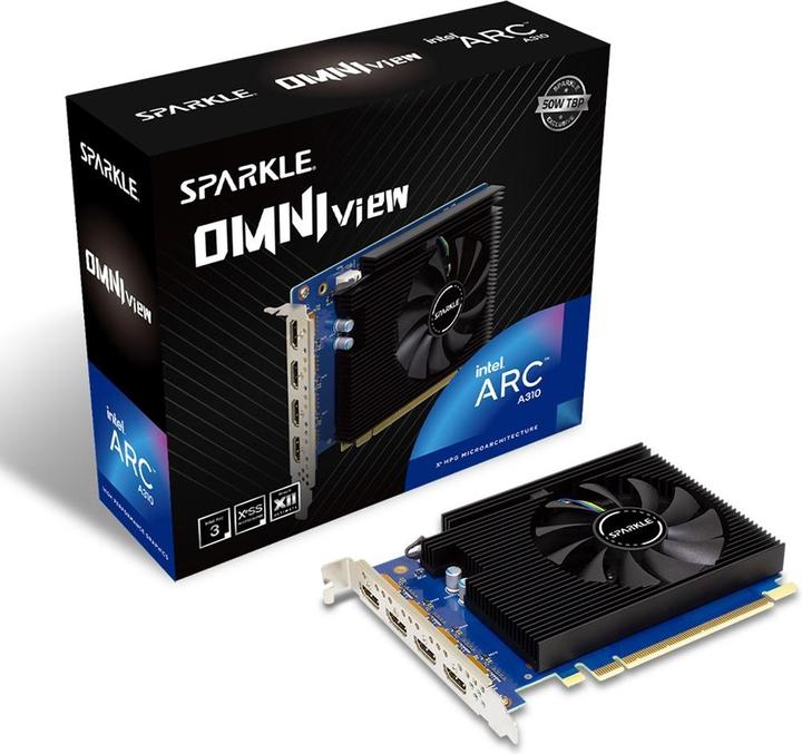 Image du produit Sparkle Arc A310 OMNI View (4 Go)