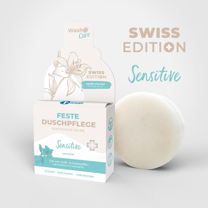 Produktbild Washo Swiss Edition Feste Duschpflege Sensitive (200 ml)