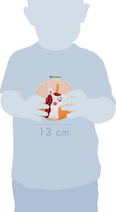 Actual product image Clairefontaine Punch Needle, Unicorn