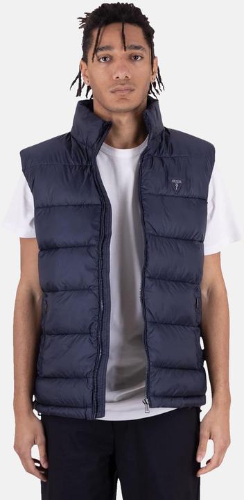 Actual product image Guess Weste Steppweste SUPER LIGHT PUFFA VE mit Stehkragen und Reissverschluss (XXL)