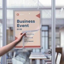 Produktbild Europel Magnetrahmen INFO FRAME, DIN A3, schwarz (1 x)