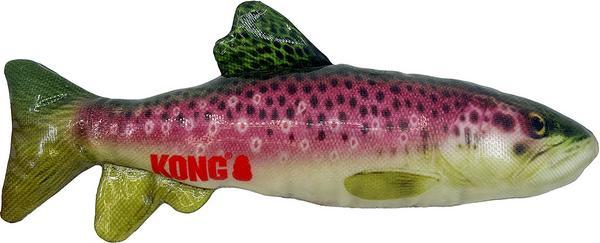 Produktbild KONG Wild Shieldz Trout M 28x13x6cm (Wurfspielzeug Hund)