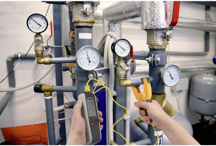 Actual product image Voltcraft Pipe contact sensor K-type TP-300 (Clip-on ammeter)