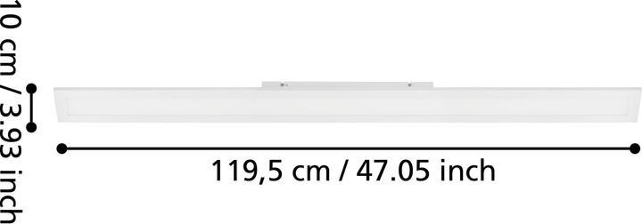 Produktbild EGLO SALOBRENA 1 Deckenleuchte weiss (4250 lm)