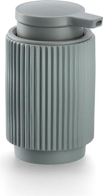 Actual product image Zeller Present Soap dispenser "Stripes", polyresin, sage
