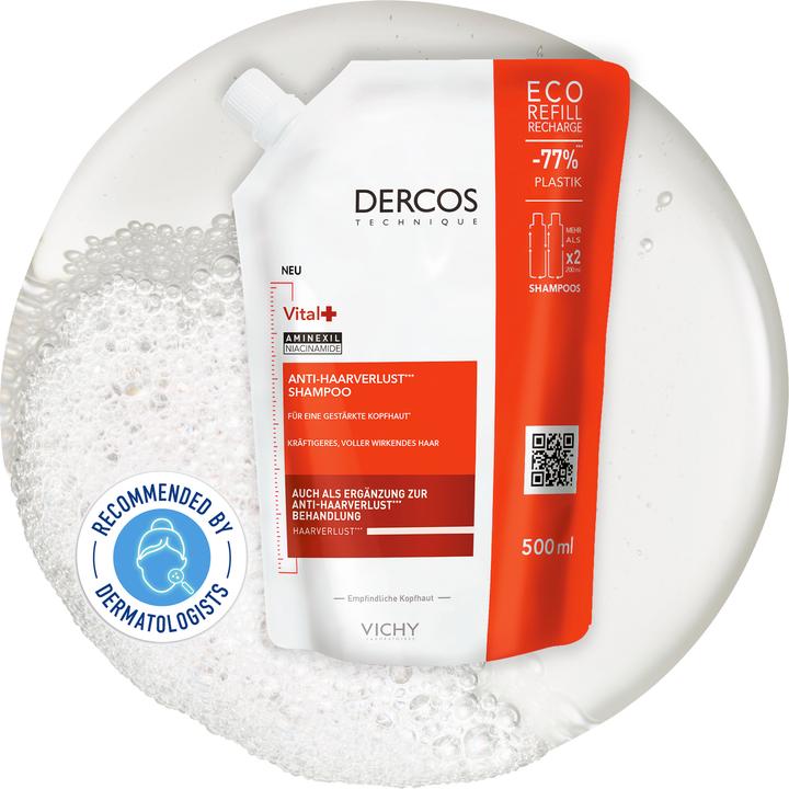 Produktbild Vichy Dercos Vital (500 ml, Flüssiges Shampoo)