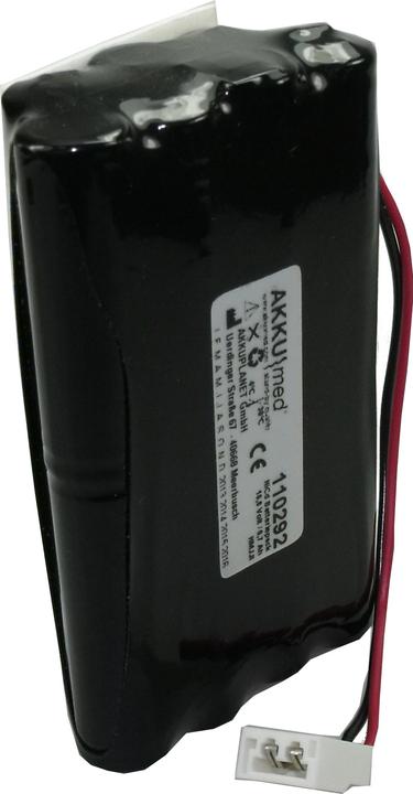 Actual product image XCell NC Akku passend für Burdick Eclipse 4, 4I EKG, 400, 850, LE II 862988 (1 pcs., 700 mAh, Rechargeable battery)