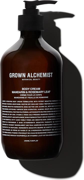 Immagine prodotto Grown Alchemist Mandarino e foglie di rosmarino". (Crema corpo, 500 ml)