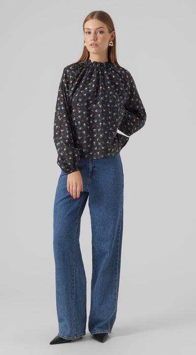 Produktbild Vero Moda Vmagatha Ls High Neck Top Vma Bluse (XS)