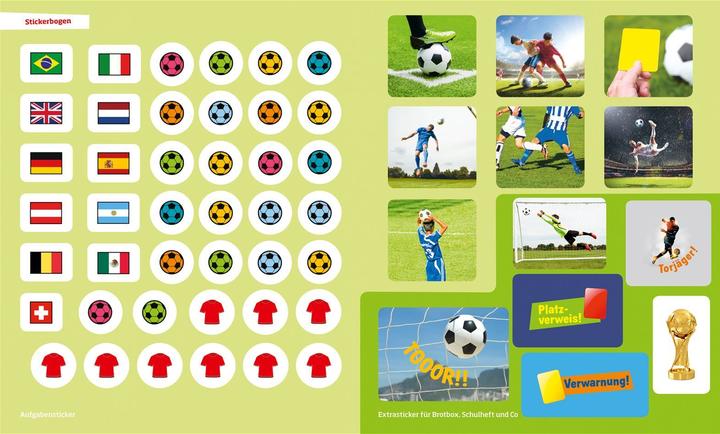 Produktbild Tessloff Rätseln und Stickern: Fussball (Deutsch, Janina Michna, Anja Starigk, 2016)