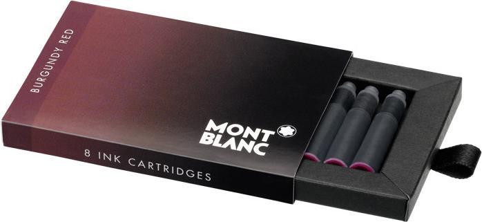 Produktbild Montblanc Tintenpatrone 128201 bordeaux 8 Stück