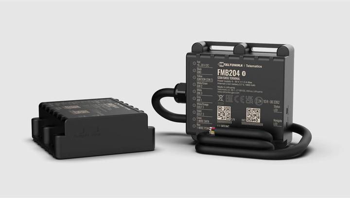 Actual product image Teltonika FMB204 - Waterproof tracker with high-capacity interna Li-ion battery