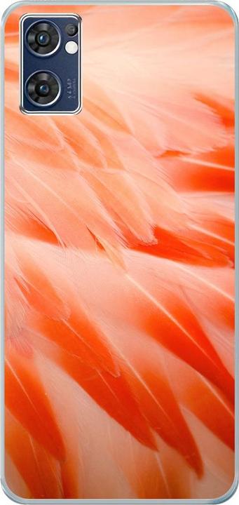 Flamingo Federn