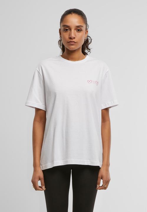 Actual product image Mister Tee MisterTee Ladies Always Trust Your Heart Tee - 188137 (XL)