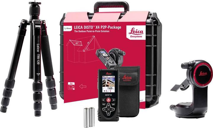 Produktbild Leica Geosystems DISTO X4 Set (150 m, 635 nm)