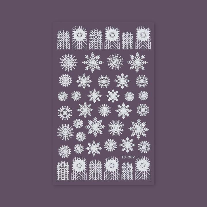 BrillBird Nail sticker (TO-289) - Christmas (Nagellackentferner)