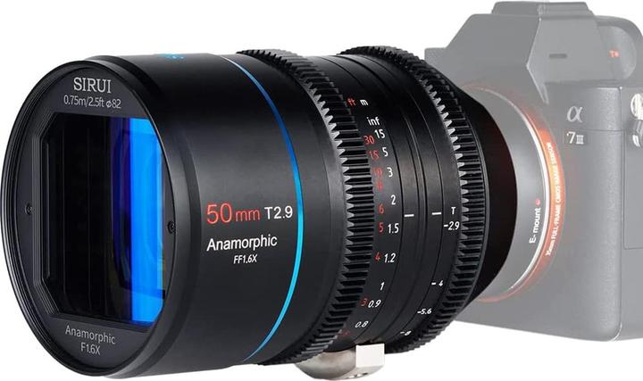 Actual product image Sirui Venus 50mm T2.9 1.6x RF mount (Canon RF, full size)
