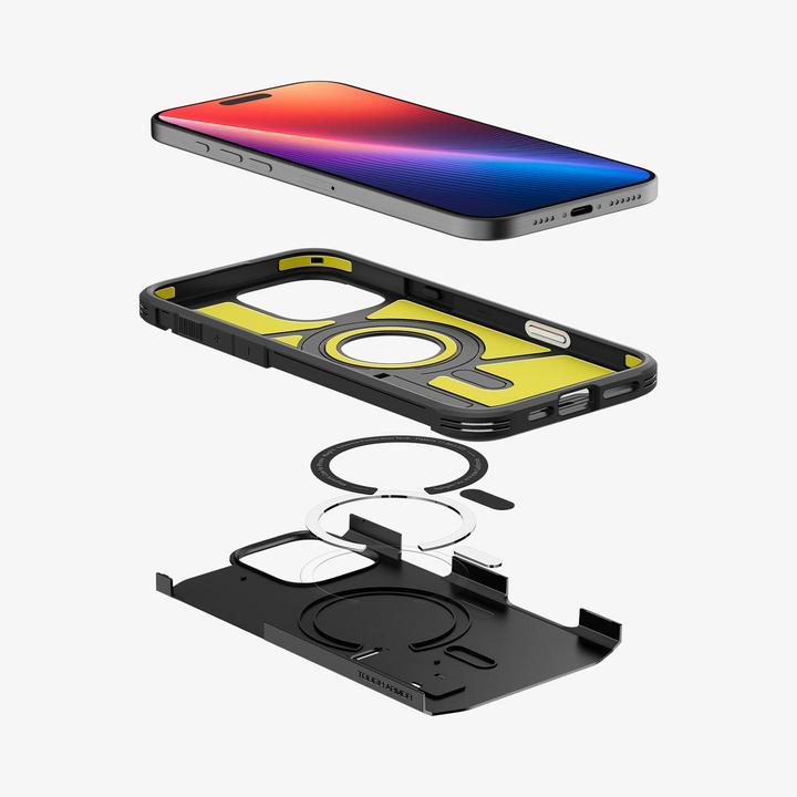 Produktbild Spigen Tough Armor "T" MAG iPhone 16 Pro Max 6.9" MagSafe czarny/black ACS08503 (Apple iPhone 16 Pro Max)